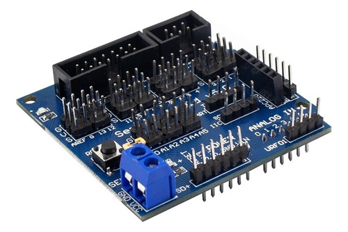 Sensor Shield Uno V5.0 Placa De Expansión Arduino Servo Lcd