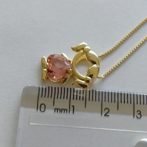 Imagem 3 de 4 de Colar De Filha Menina Para Mães Banhadoa Ouro 18k El