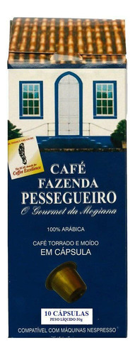 Café Fazenda Pessegueiro 50g com 10 Cápsulas