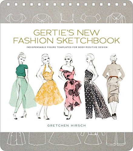 Gerties New Fashion Sketchbook Indispensable Figure Template