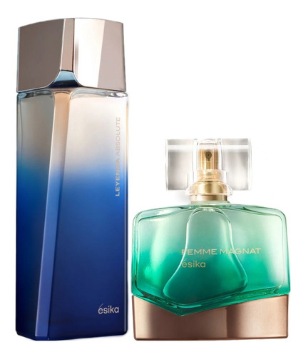 Perfume Leyenda + Femme Magnat Esika - mL a $645