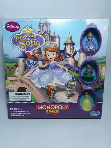 Monopoly Junior Princesa Sofia Primera Edición 