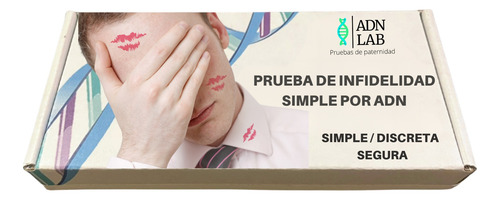 Prueba Adn Infidelidad Simple - Resultados En 6 Días Hábiles