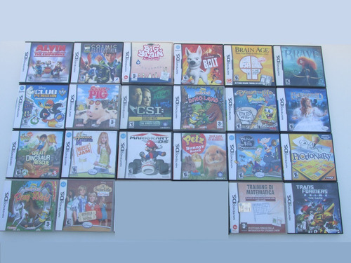 Lote X22 Juegos Originales Para Nintendo Ds