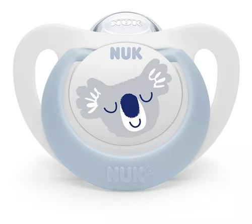 NUK Star Night & Day - Chupetes para bebé (18 a 36 meses) : : Bebé