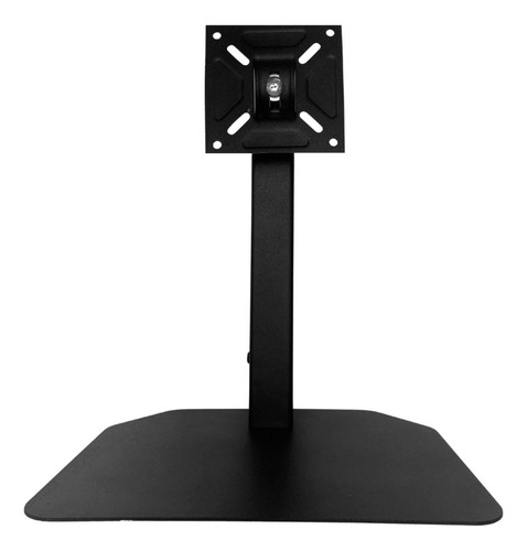 Suporte Para Monitor Base De Mesa Elevado Com Ajuste De Altura Inclinavel Elevador Torre 14 A 32 Polegadas - Preto