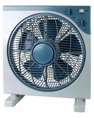 Ventilador De Mesa 3 Velocidades Silencioso 5 Aspas Inovador