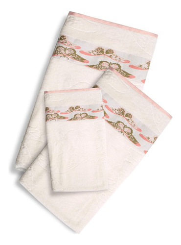 Popular Bath 3-pc Towel Set Beautifly, Multi