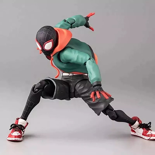 Para Boneca Móvel New Frontier Spider Man Miles Morales