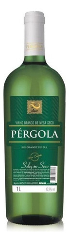 Vinho Branco De Mesa Pergola Seleção Seco 1 Litro Nacional