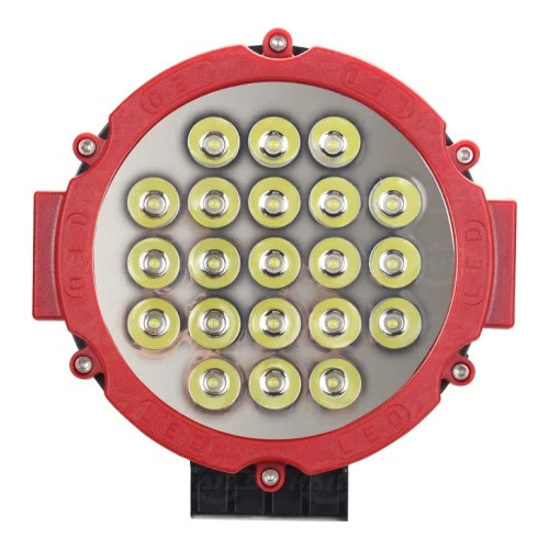 Foco Neblinero Led 63w Rojo - Off Road - 12v - 24v