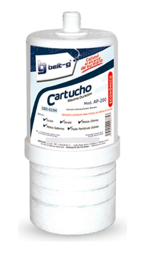 Cartucho Celulosa Y Carbon ( Económico ) Ap-200 Belt-g