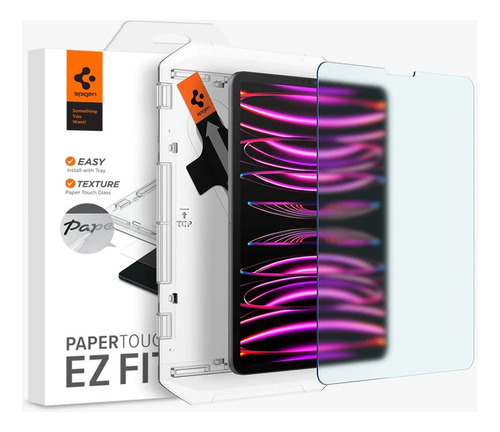 Pelicula Spigen iPad Air 10,9 E Pro 11 Ez Fit Ag Film Paper