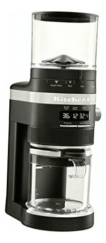 Kitchenaid Kcg8433bm Molinillo De Café, 10 Onzas, Negro Color Negro Matte