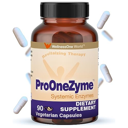 Pro-onezyme Suplemento Enzimático Proteolítico - 90 Cápsulas