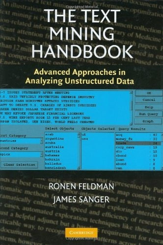 Book : The Text Mining Handbook: Advanced Approaches In A...