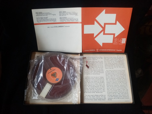 Cinta De Carrete Estereo Tape 4track Columbia (Usado)