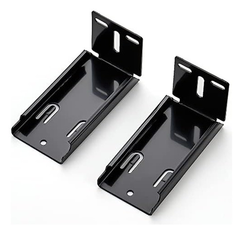 5 Pares 10 Soportes Negros Resistentes De Montaje Trasero