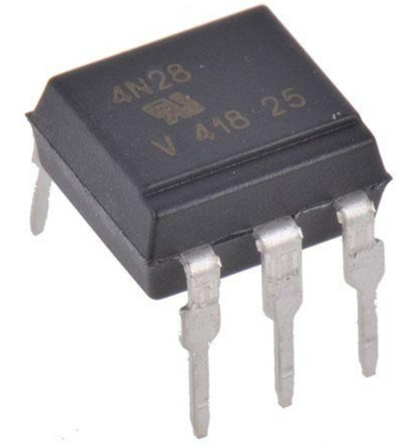 X50 4n28 Optoacoplador Led-transistor Altern 4n25 4n27 Mct2 