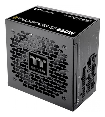 Fuente Gamer Thermaltake Tp Gt 850w 80 Plus Gold Modular Color Negro