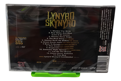 Cd+ Dvd Lynyrd Skynyrd*/ Live In Atlantic City