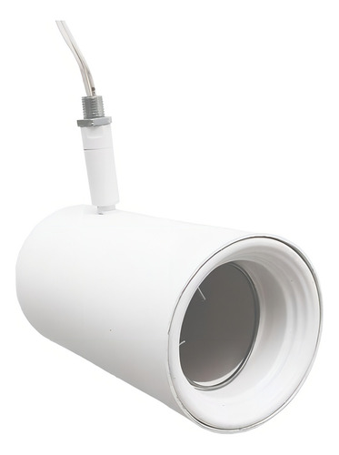 Lampara Techo Artefacto Iluminacion Cabezal Movil Apto Led Estructura Blanco