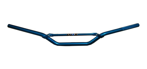 Imagem 1 de 4 de Guidão Alumínio Moto Cross Nx Trilha Anodizado Azul Phx