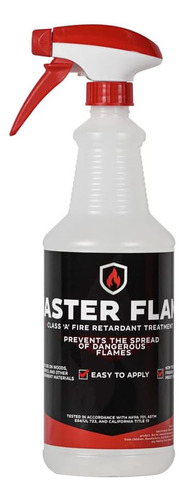 Master Flame - Retardante De Fuego Clase A - Pulverización -