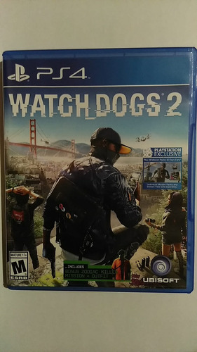 Watchdogs 2 Playstation 4 Juego Nuevo Abierto Ps4