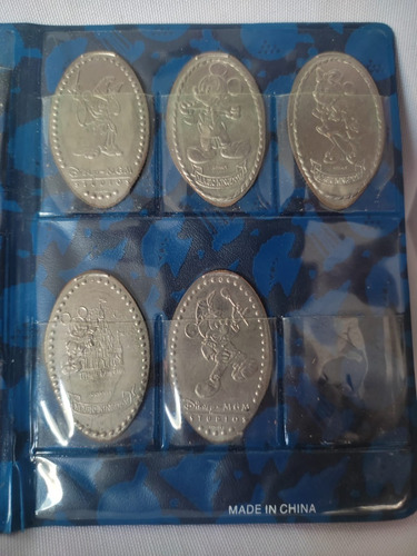 Imagen 5 de 7 de Coleccionador Con Monedas Penny Press Disney Parks Y Otras