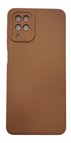 Case Silicona Con Vidrio Protector Cámara Para Galaxy A12 5g