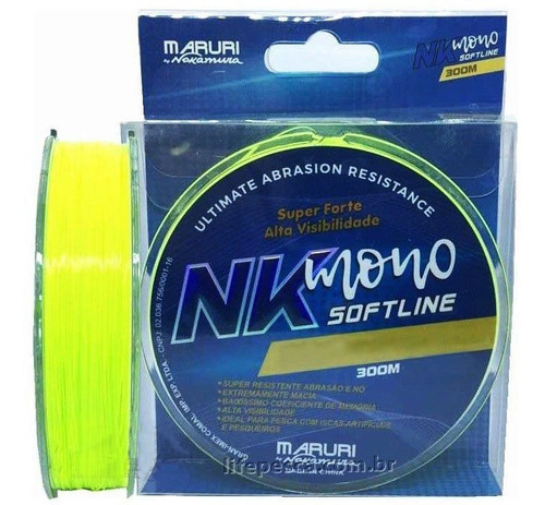 Linha Nk Mono Softline Maruri By Nakamura 0,37mm 8,49kg 300m