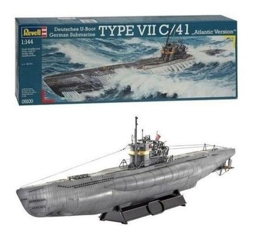 Revell Submarino U-boat Type Vii C41 German 1/144 Rev 05100