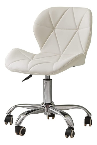 Silla Eames Capitoneada Rueda Venta X2 Unidades Tcweb Color Blanco