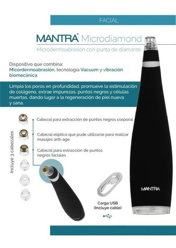Microdermoabrasion Punta Diamante - Vacum Succion & Peeling