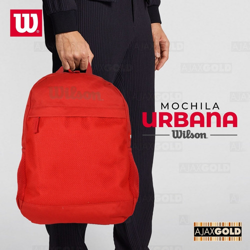 Imagen 6 de 10 de Mochila Wilson Urbana Deportes Reforzada Gym Porta Notebook