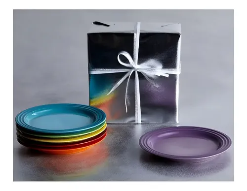 Set 6 Pratos Redondos 22cm Gift Collection - Le Creuset | MercadoLivre
