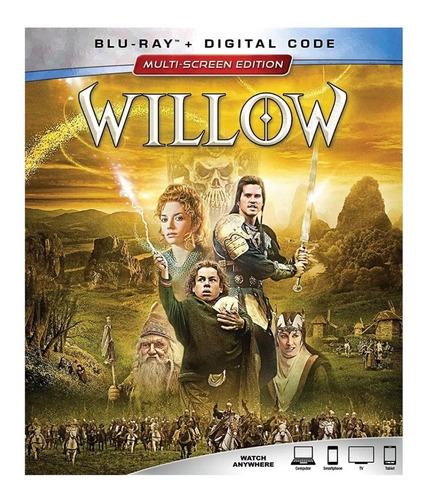 Willow En La Tierra Del Encanto Pelicula Blu-ray + Dig Hd