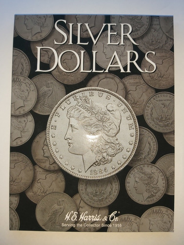 Álbum Para Monedas Silver Dollars Harris