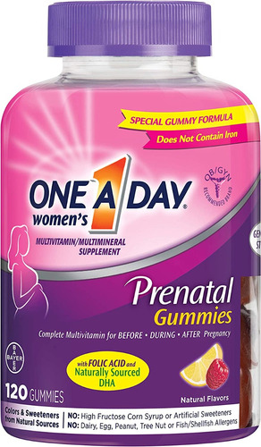 Gomitas Prenatales One Day X120 - Unidad a $2042