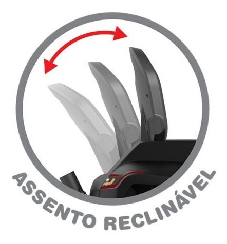 Imagem 5 de 8 de Superjipe Reclinável Com Capota Passeio E Pedal Preto - 587