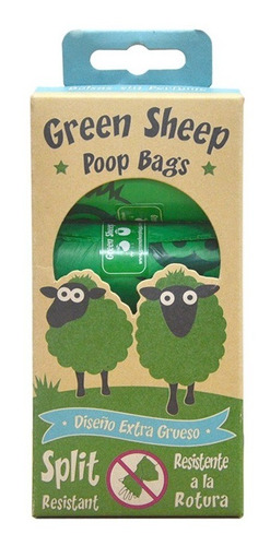 Kit 3 Piezas Bolsa Para Popo Desechos Perro Biodegradables
