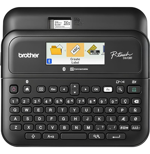 Rotulador Brother Ptd610bt Eletrônico Bluetooth Portátil 