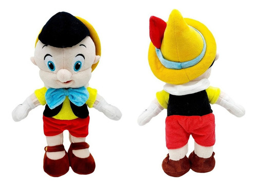 Pinocchio Muñeco Peluche Juguete Niños Cumpleaño Regalo 35cm