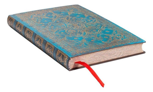 Caderno Paperblanks 14x9,5cm Pautado Flex Equinoxe Azure