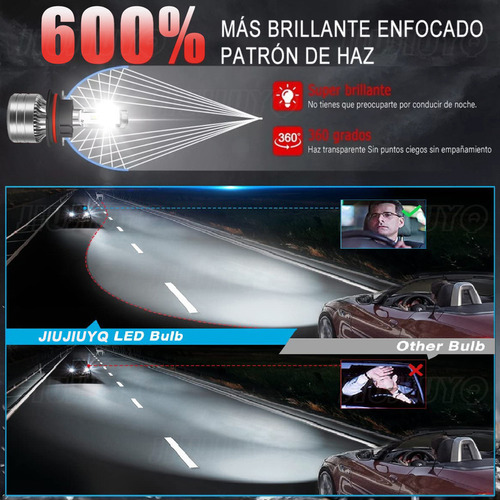 Para Nissan Xterra 2000-2001 Led Kit De Luces Altas/bajas