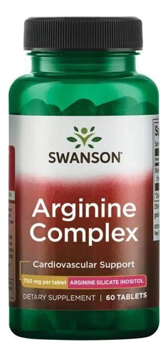 Complejo De Arginina 750mg 60 T