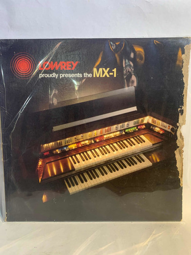 Lp Organo Lowrey Mx1 Vinilo Original 1980 Usa Sonidos