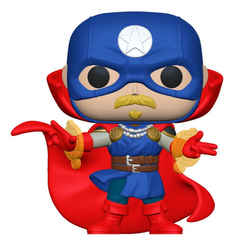 Figura De Acción Marvel Soldier Supreme De Funko Pop!