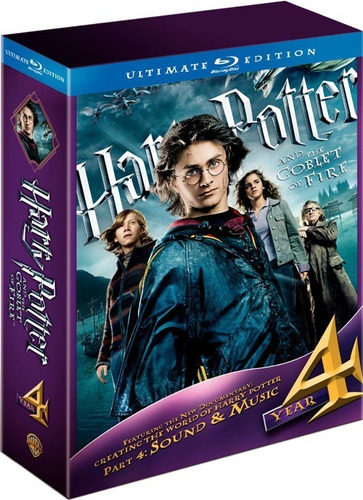 Harry Potter 4 Ultimate Edition Y El Cáliz De Fuego Blu Ray 